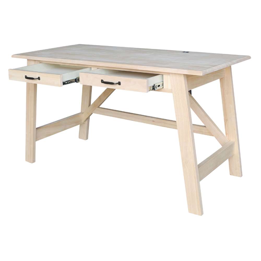International Concepts - Serendipity Desk with 2 Drawers - OF-69 veiw 6