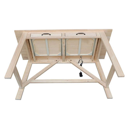 International Concepts - Serendipity Desk with 2 Drawers - OF-69 veiw 9