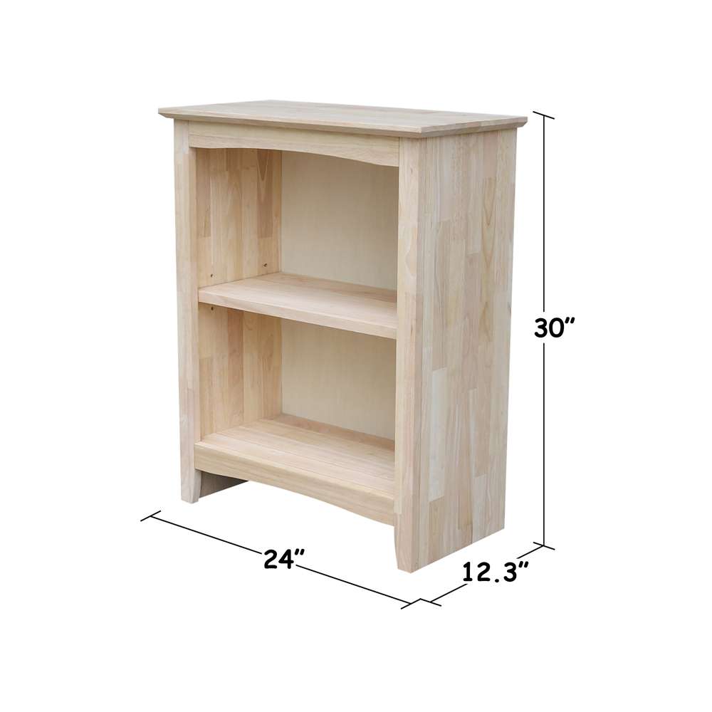 International Concepts - Shaker Bookcase - 30inH - SH-24230A veiw 3