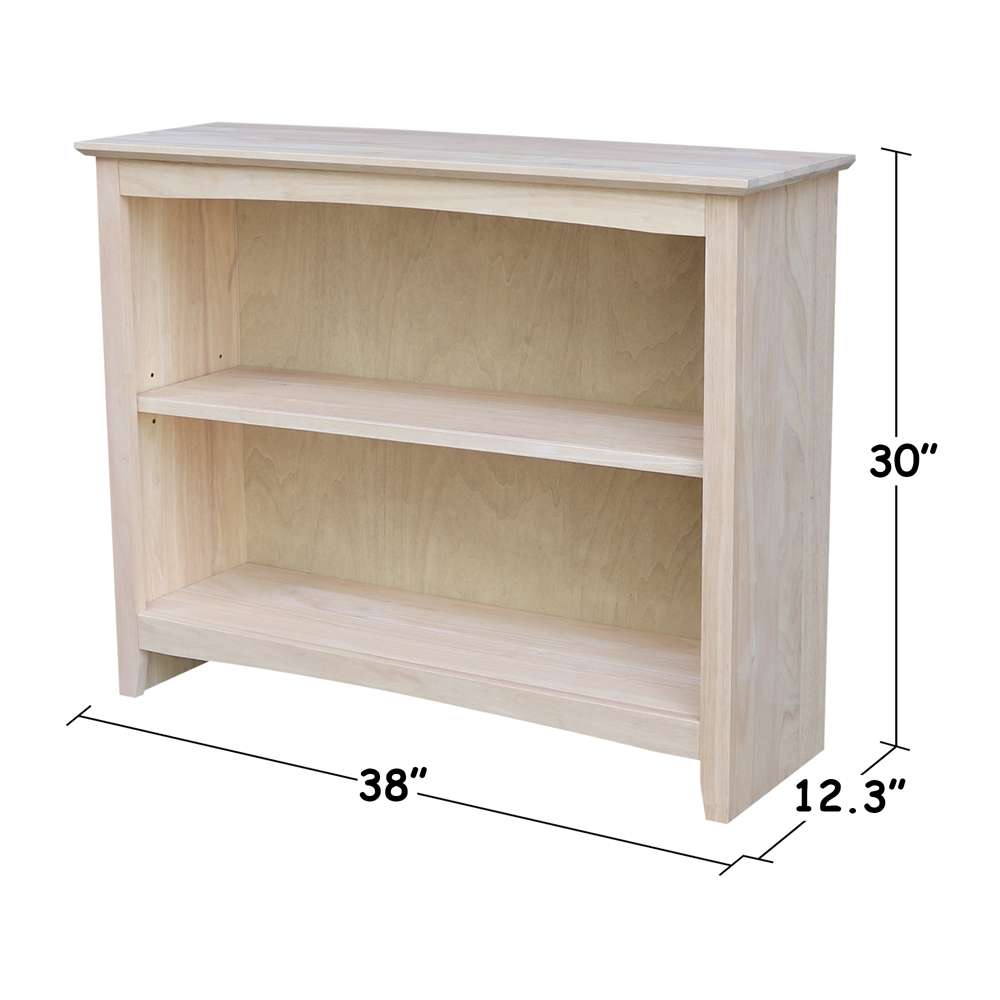 International Concepts - Shaker Bookcase - 30inH - SH-38230A veiw 3