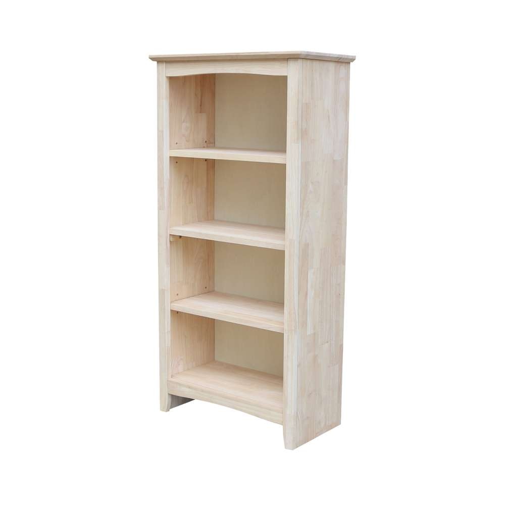 International Concepts - Shaker Bookcase - 48inH - SH-24248A veiw 1