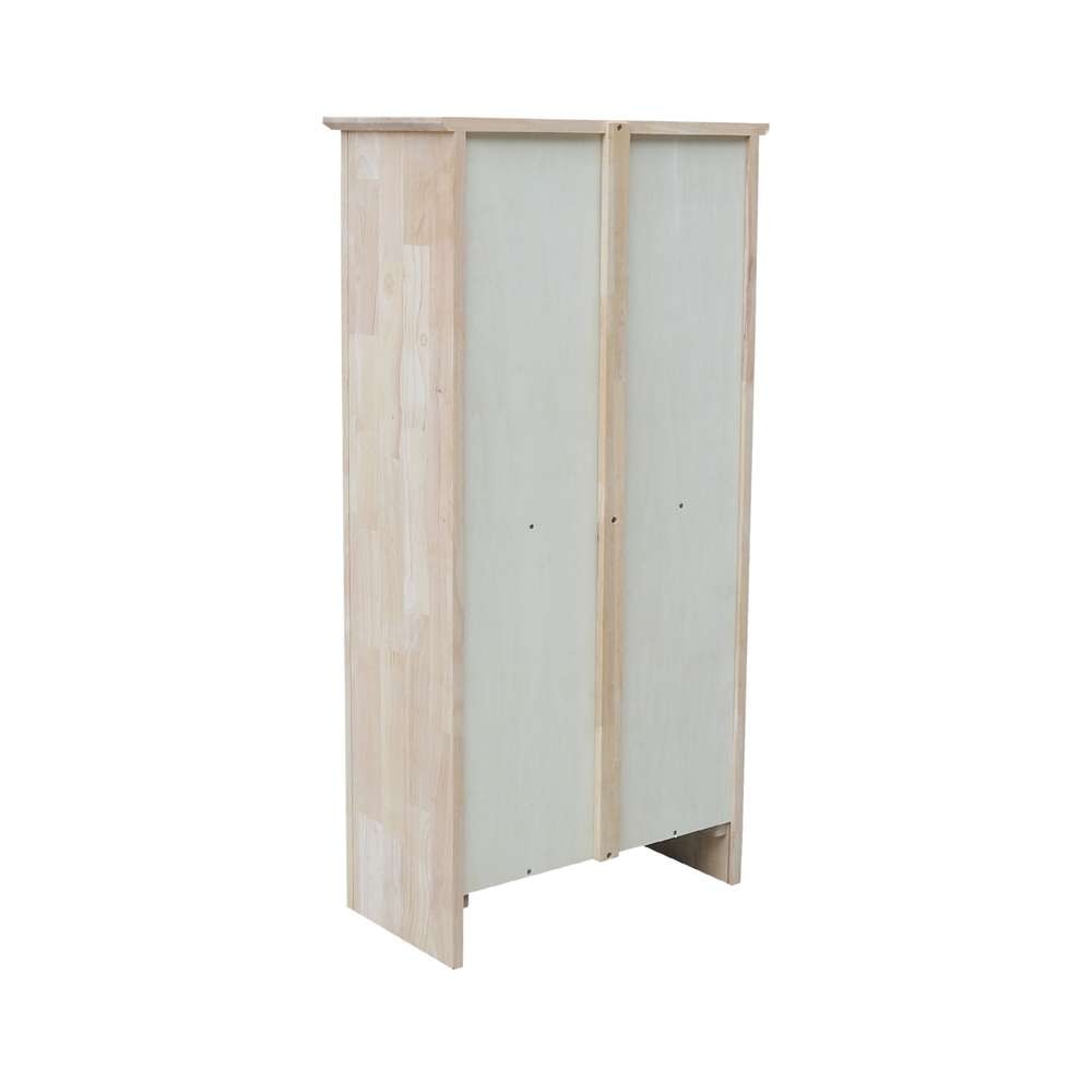International Concepts - Shaker Bookcase - 48inH - SH-24248A veiw 2