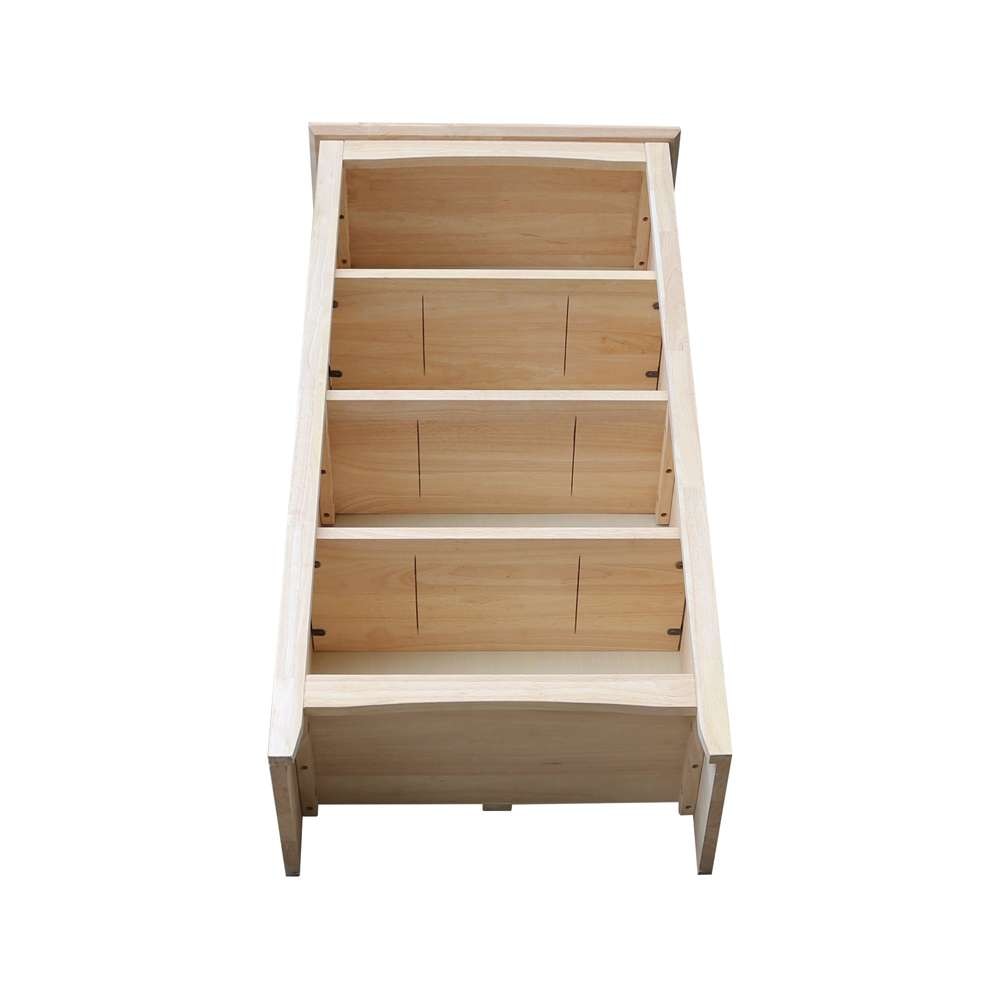 International Concepts - Shaker Bookcase - 48inH - SH-24248A veiw 6