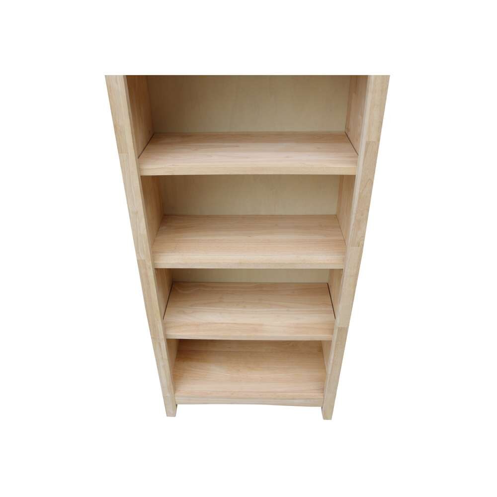 International Concepts - Shaker Bookcase - 48inH - SH-24248A veiw 7