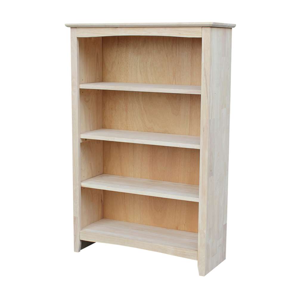 International Concepts - Shaker Bookcase - 48inH - SH-3224A veiw 1
