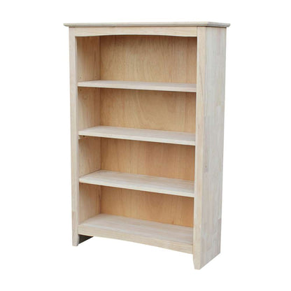 International Concepts - Shaker Bookcase - 48inH - SH-3224A veiw 1