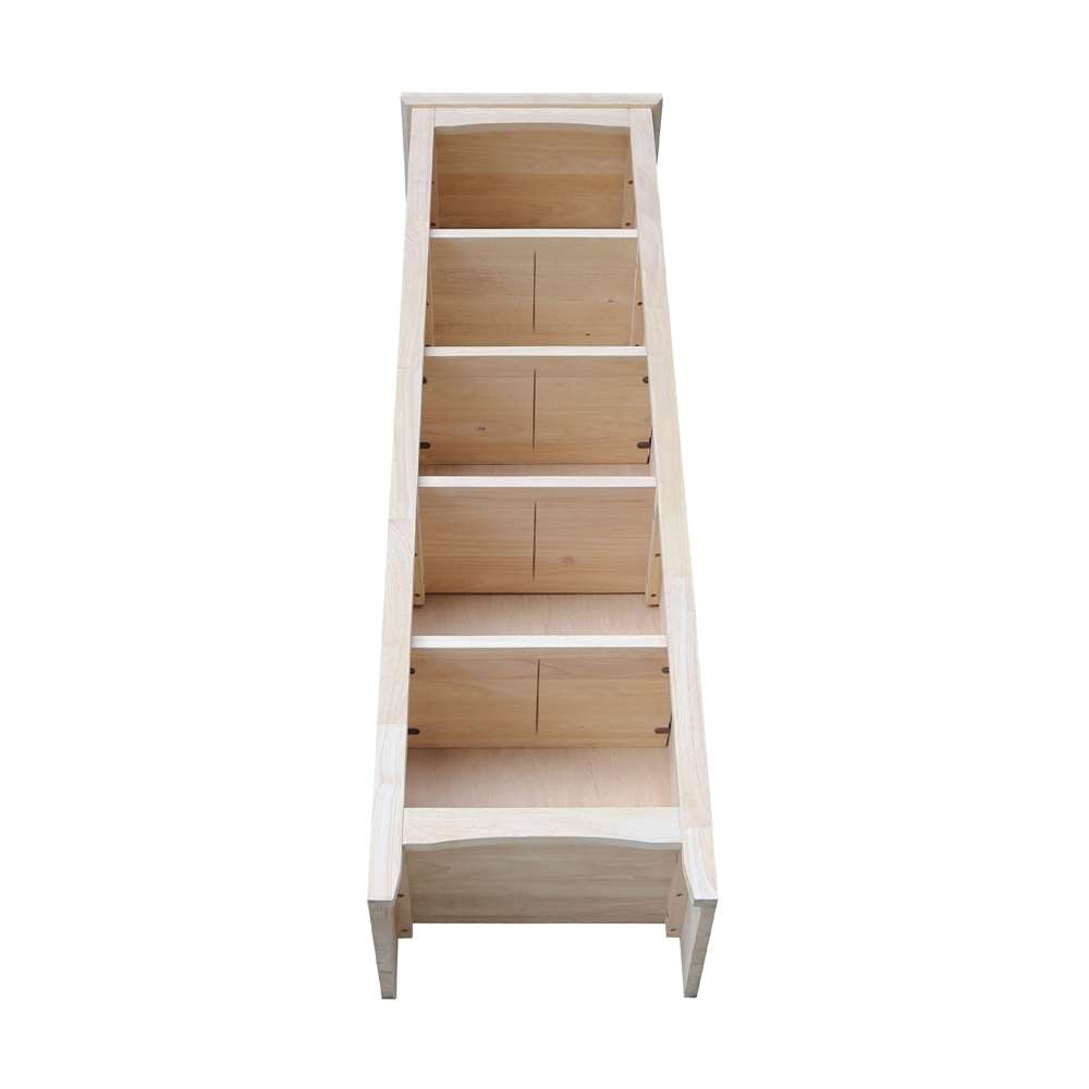 International Concepts - Shaker Bookcase - 60inH - SH-18260A veiw 6