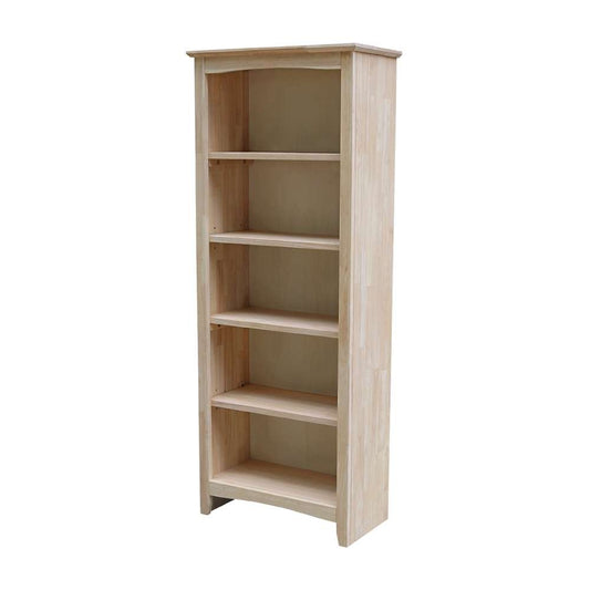 International Concepts - Shaker Bookcase - 60inH - SH-24260A veiw 1