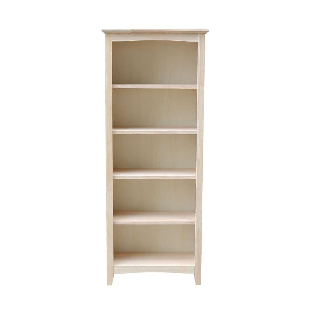 International Concepts - Shaker Bookcase - 60inH - SH-24260A veiw 4