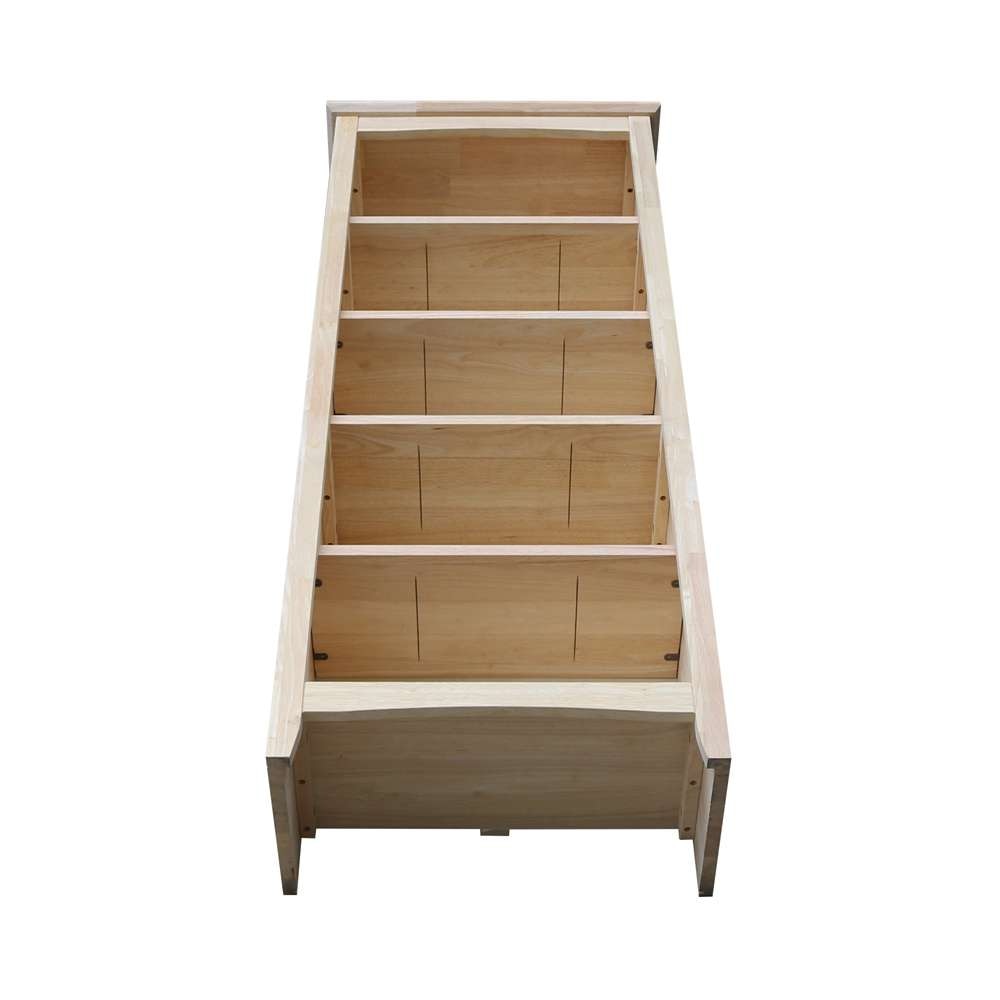 International Concepts - Shaker Bookcase - 60inH - SH-24260A veiw 6