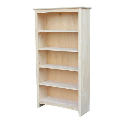 International Concepts - Shaker Bookcase - 60inH - SH-3226A veiw 1