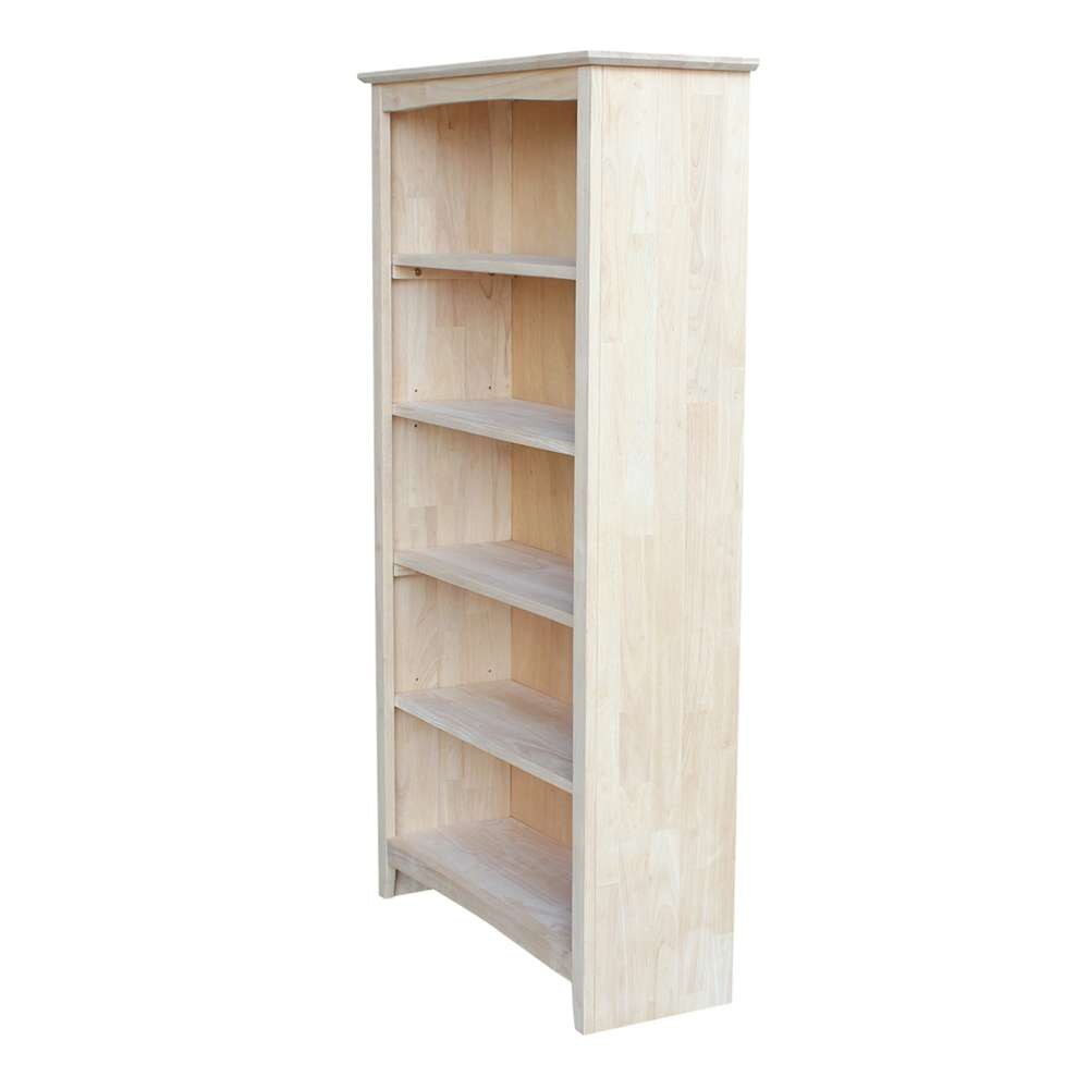 International Concepts - Shaker Bookcase - 60inH - SH-3226A veiw 4