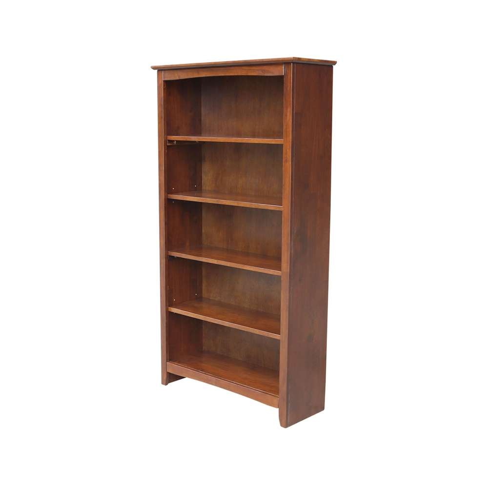 International Concepts - Shaker Bookcase - 60inH - SH581-3226A veiw 1