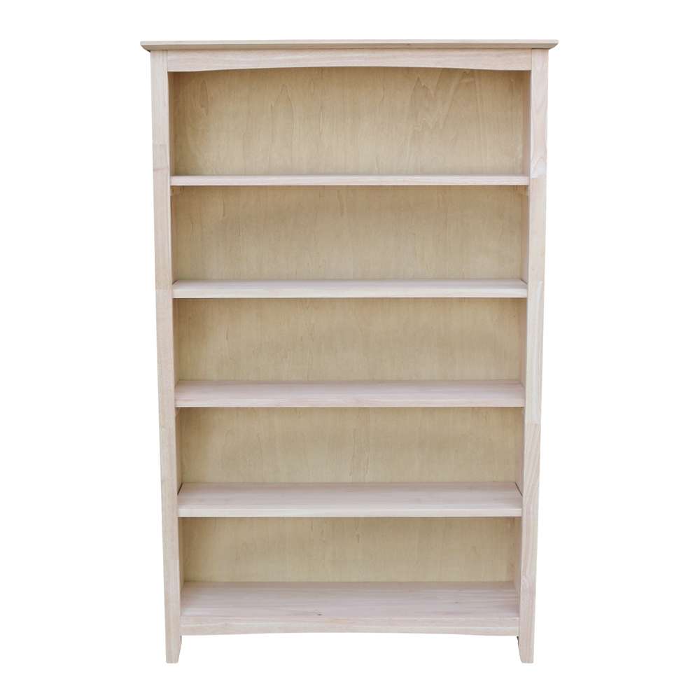 International Concepts - Shaker Bookcase - 60inH - SH-38260A veiw 4