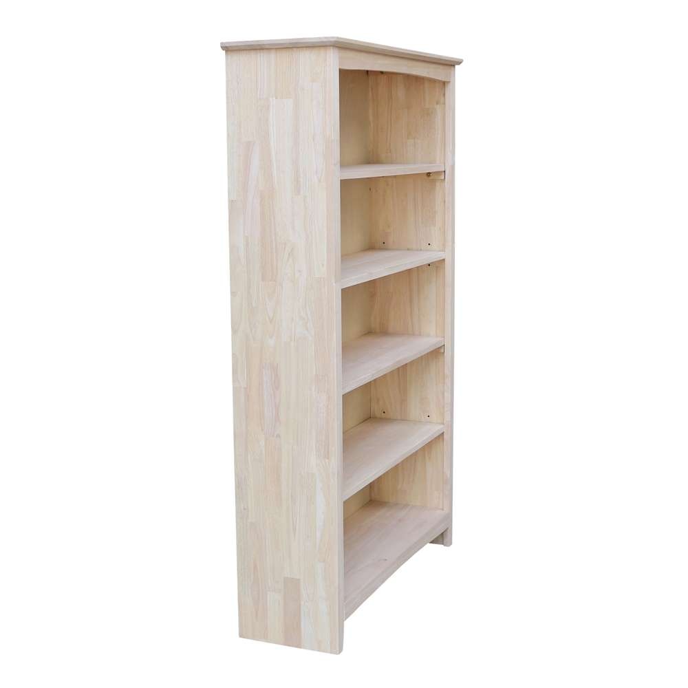 International Concepts - Shaker Bookcase - 60inH - SH-38260A veiw 5