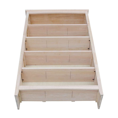 International Concepts - Shaker Bookcase - 60inH - SH-38260A veiw 6
