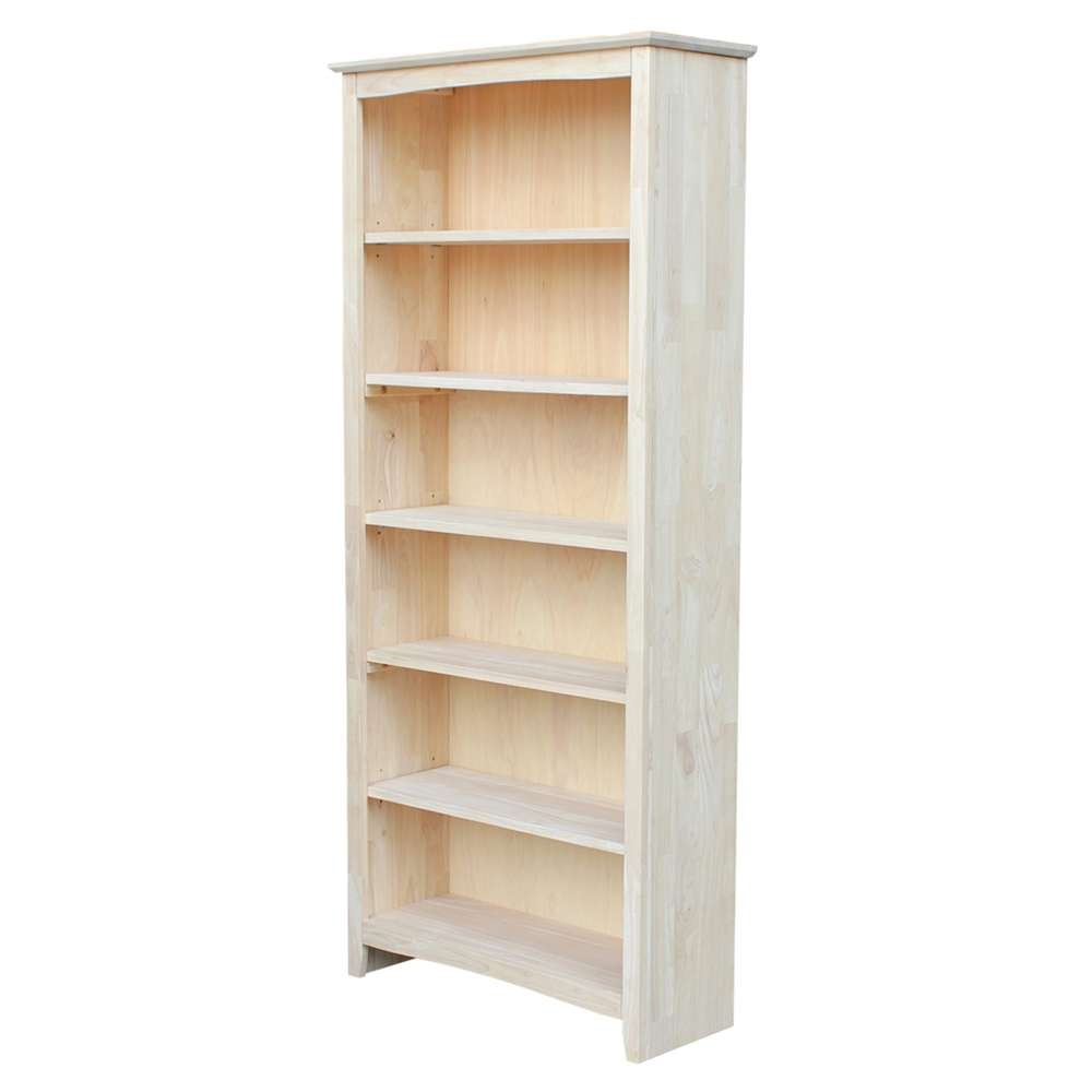 International Concepts - Shaker Bookcase - 72inH - SH-3227A veiw 1