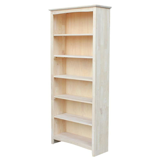 International Concepts - Shaker Bookcase - 72inH - SH-3227A veiw 1