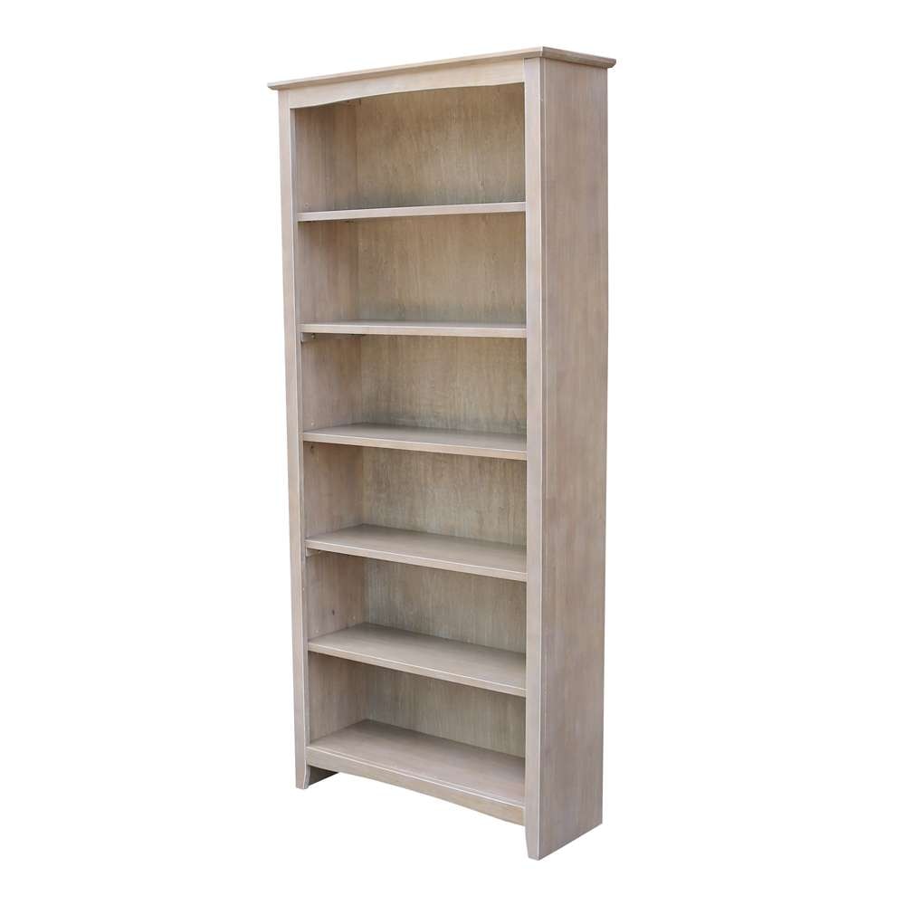 International Concepts - Shaker Bookcase - 72inH - SH09-3227A veiw 1