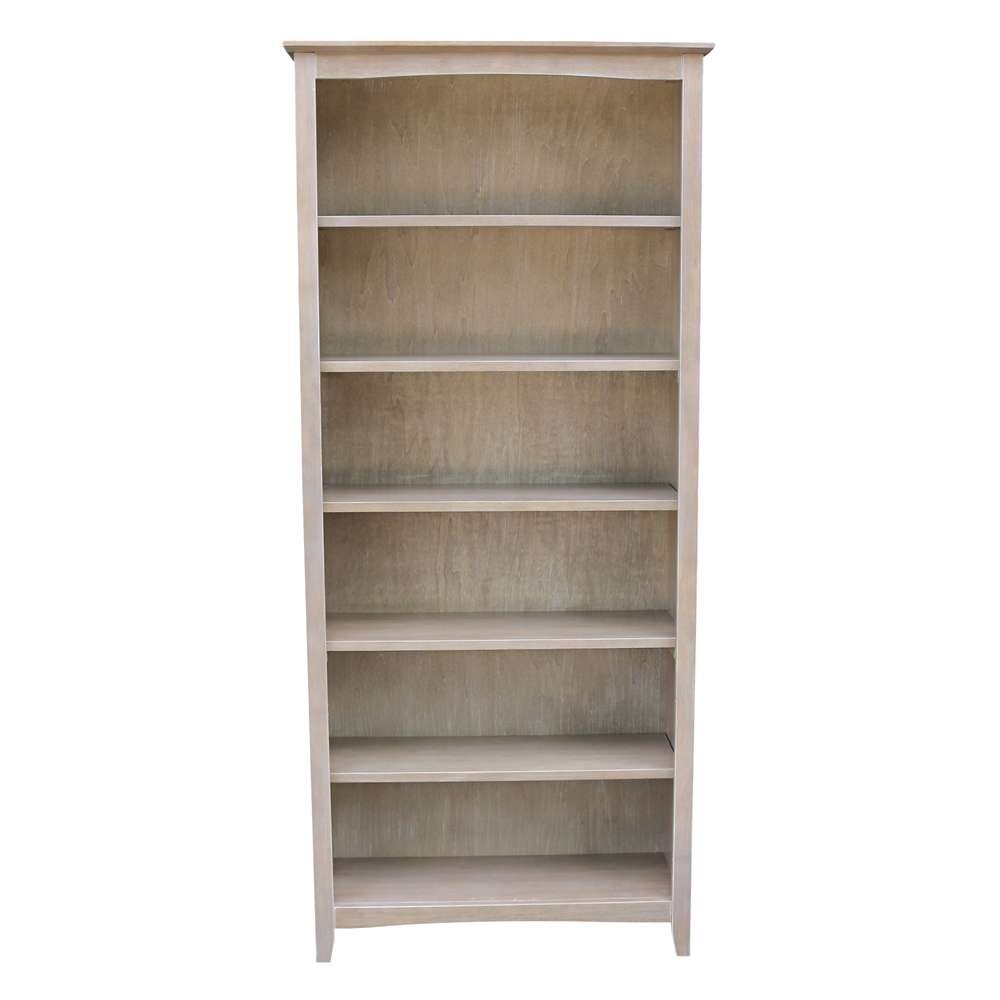 International Concepts - Shaker Bookcase - 72inH - SH09-3227A veiw 2