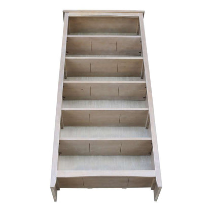 International Concepts - Shaker Bookcase - 72inH - SH09-3227A veiw 4