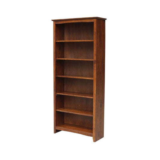 International Concepts - Shaker Bookcase - 72inH - SH581-3227A veiw 1