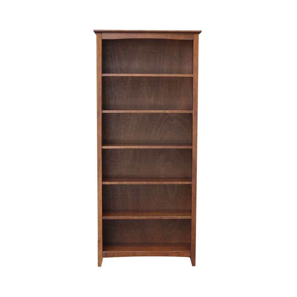 International Concepts - Shaker Bookcase - 72inH - SH581-3227A veiw 4