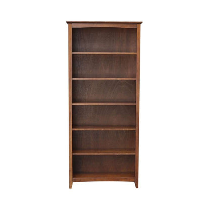 International Concepts - Shaker Bookcase - 72inH - SH581-3227A veiw 4