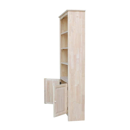 International Concepts - Shaker Bookcase - 72inH with 2 Lower Doors - K-SH-3227A-SH-322D veiw 7