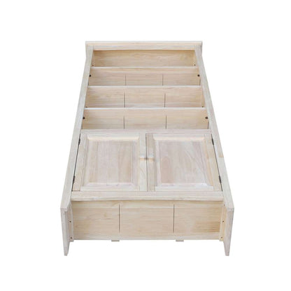 International Concepts - Shaker Bookcase - 72inH with 2 Lower Doors - K-SH-3227A-SH-322D veiw 9