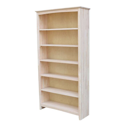 International Concepts - Shaker Bookcase - 72inH - SH-38272A veiw 1
