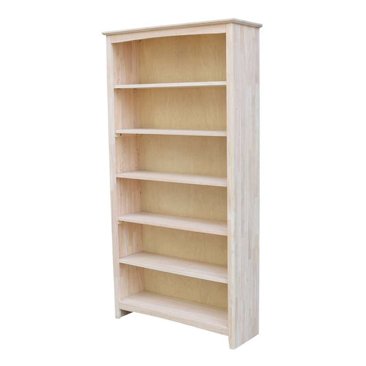 International Concepts - Shaker Bookcase - 72inH - SH-38272A veiw 1