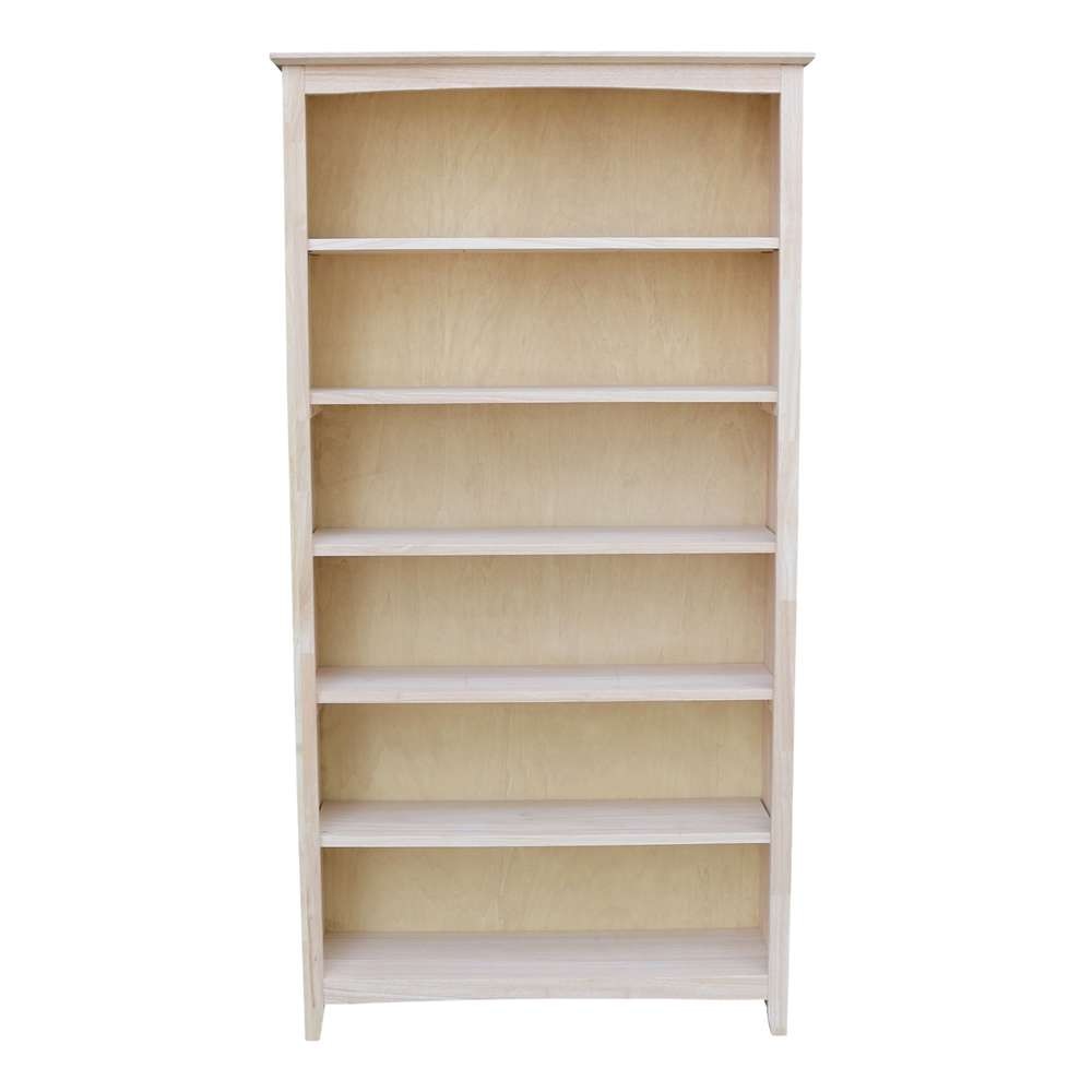 International Concepts - Shaker Bookcase - 72inH - SH-38272A veiw 4