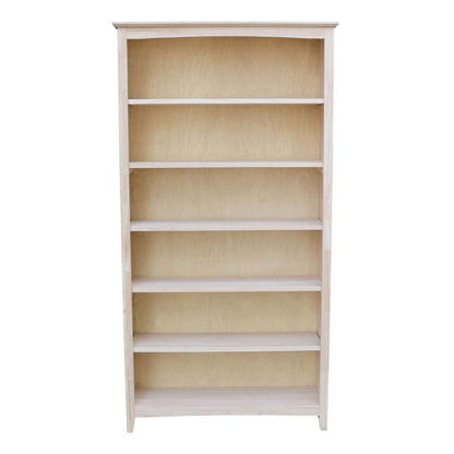 International Concepts - Shaker Bookcase - 72inH - SH-38272A veiw 4