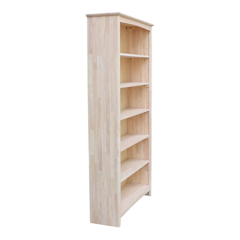 International Concepts - Shaker Bookcase - 72inH - SH-38272A veiw 5