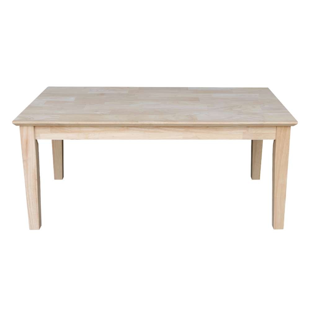 International Concepts - Shaker Coffee Table - Tall - OT-9TC veiw 2