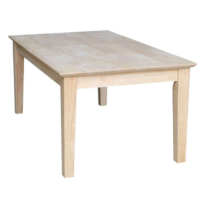 International Concepts - Shaker Coffee Table - Tall - OT-9TC veiw 4
