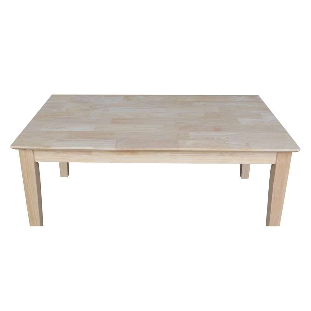 International Concepts - Shaker Coffee Table - Tall - OT-9TC veiw 6