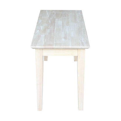 International Concepts - Shaker Style Bench - BE-39 veiw 2