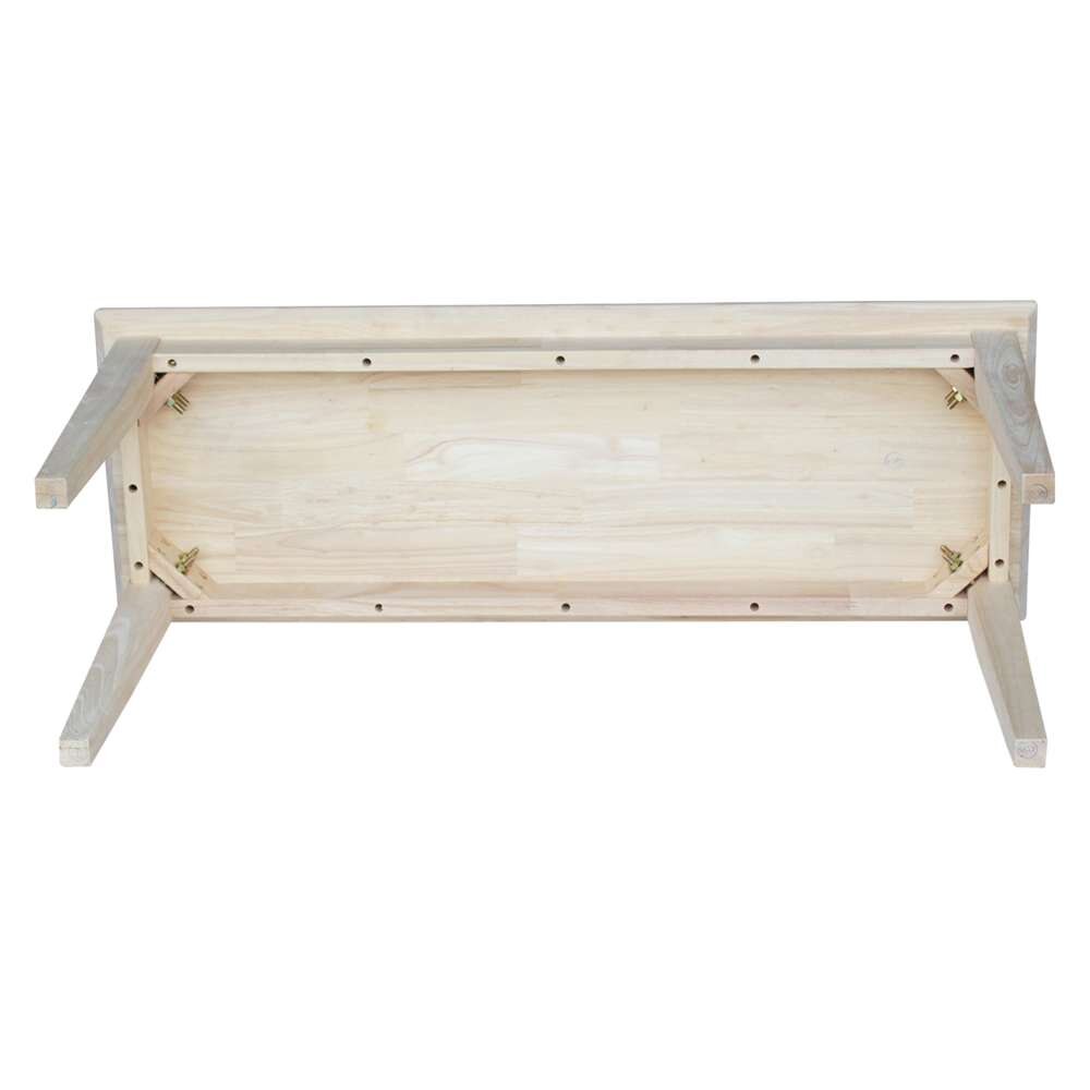 International Concepts - Shaker Style Bench - BE-39 veiw 3