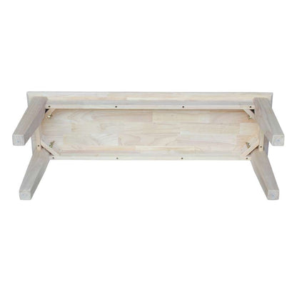 International Concepts - Shaker Style Bench - BE-47S veiw 4