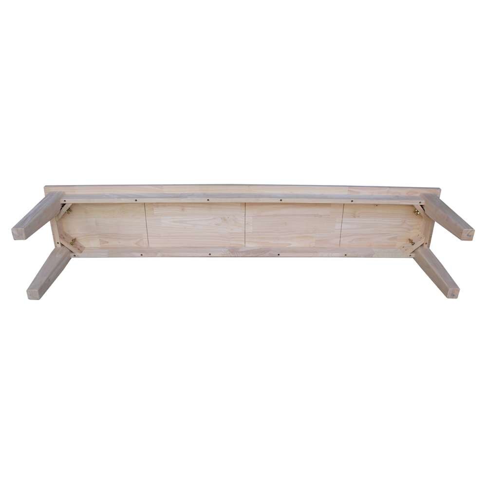 International Concepts - Shaker Style Bench - BE-72S veiw 4