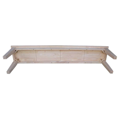 International Concepts - Shaker Style Bench - BE-72S veiw 4