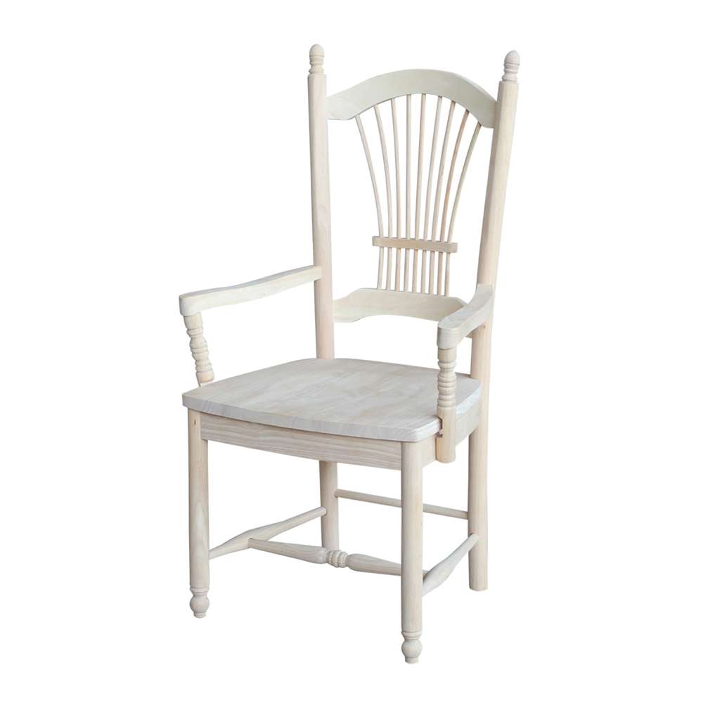 International Concepts - Sheafback Arm Chair - C-1622 veiw 3