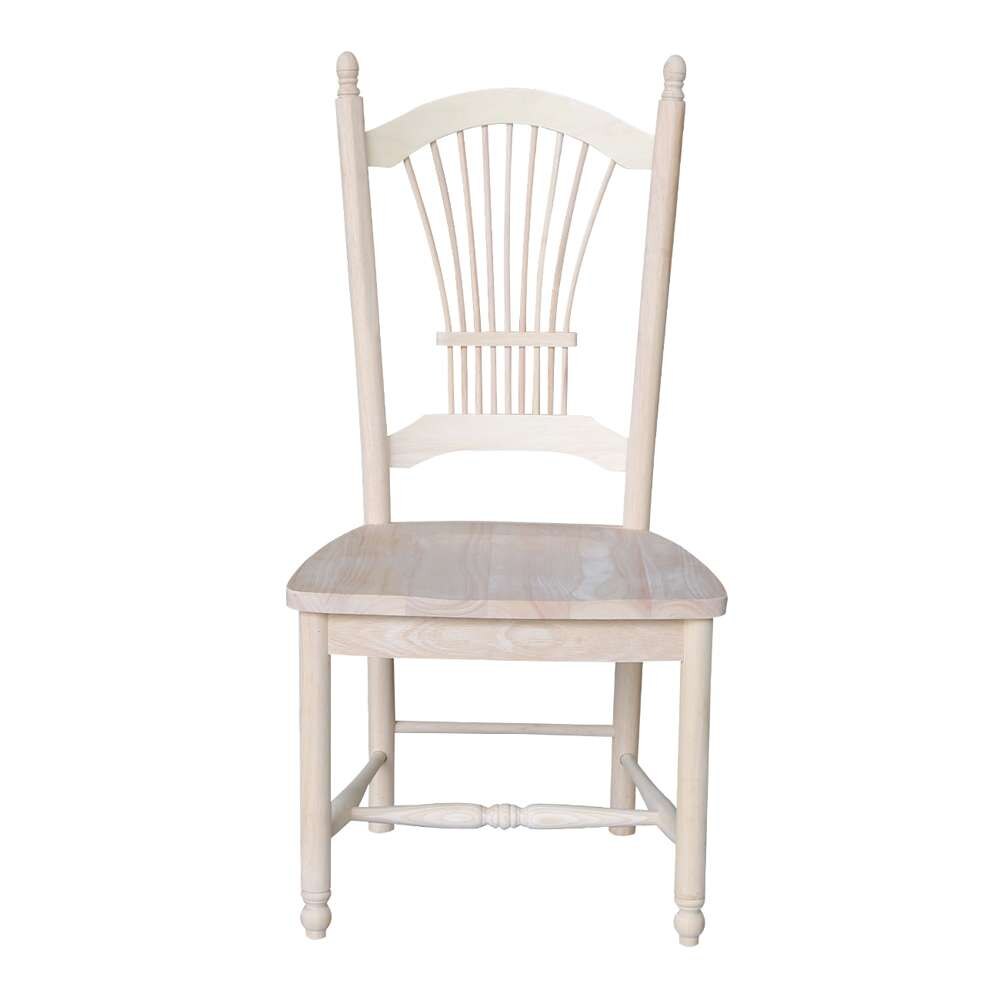 International Concepts - Sheafback Chair (Set of 2) - C-1602P veiw 4