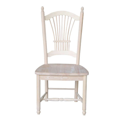 International Concepts - Sheafback Chair (Set of 2) - C-1602P veiw 4