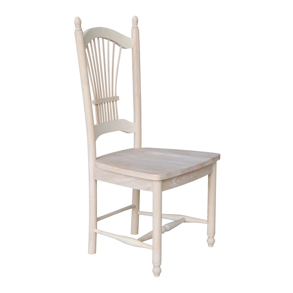 International Concepts - Sheafback Chair (Set of 2) - C-1602P veiw 5