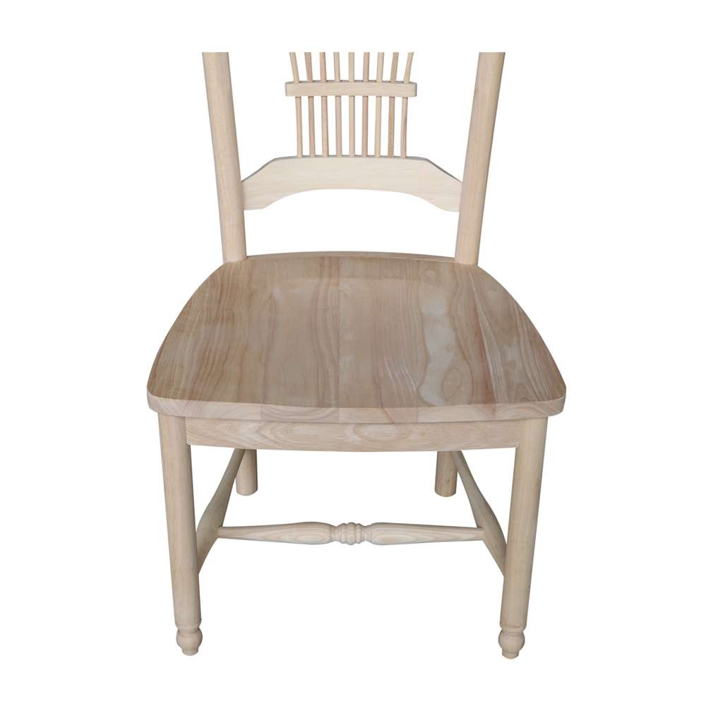 International Concepts - Sheafback Chair (Set of 2) - C-1602P veiw 8