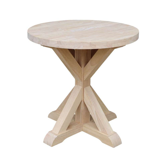 International Concepts - Sierra Round End Table - OT-3ER veiw 1