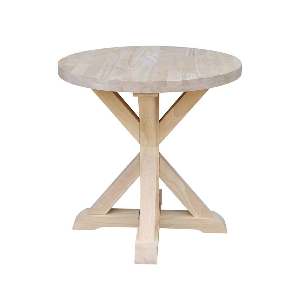 International Concepts - Sierra Round End Table - OT-3ER veiw 3